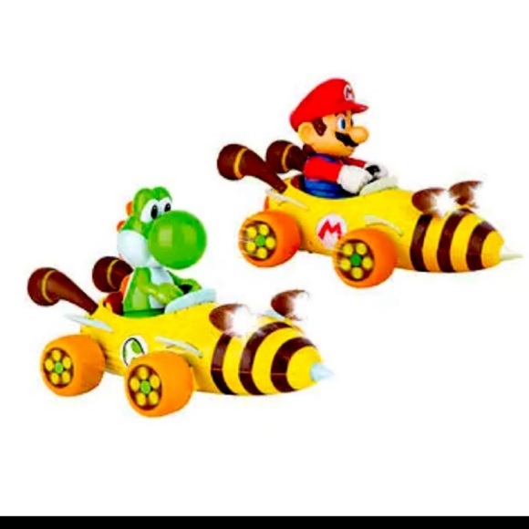 New in box by Carrera Mario Kart Bumble V RC Mario and Yoshi set ready to run! - Picture 3 of 12